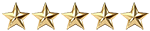 5 Gold Stars