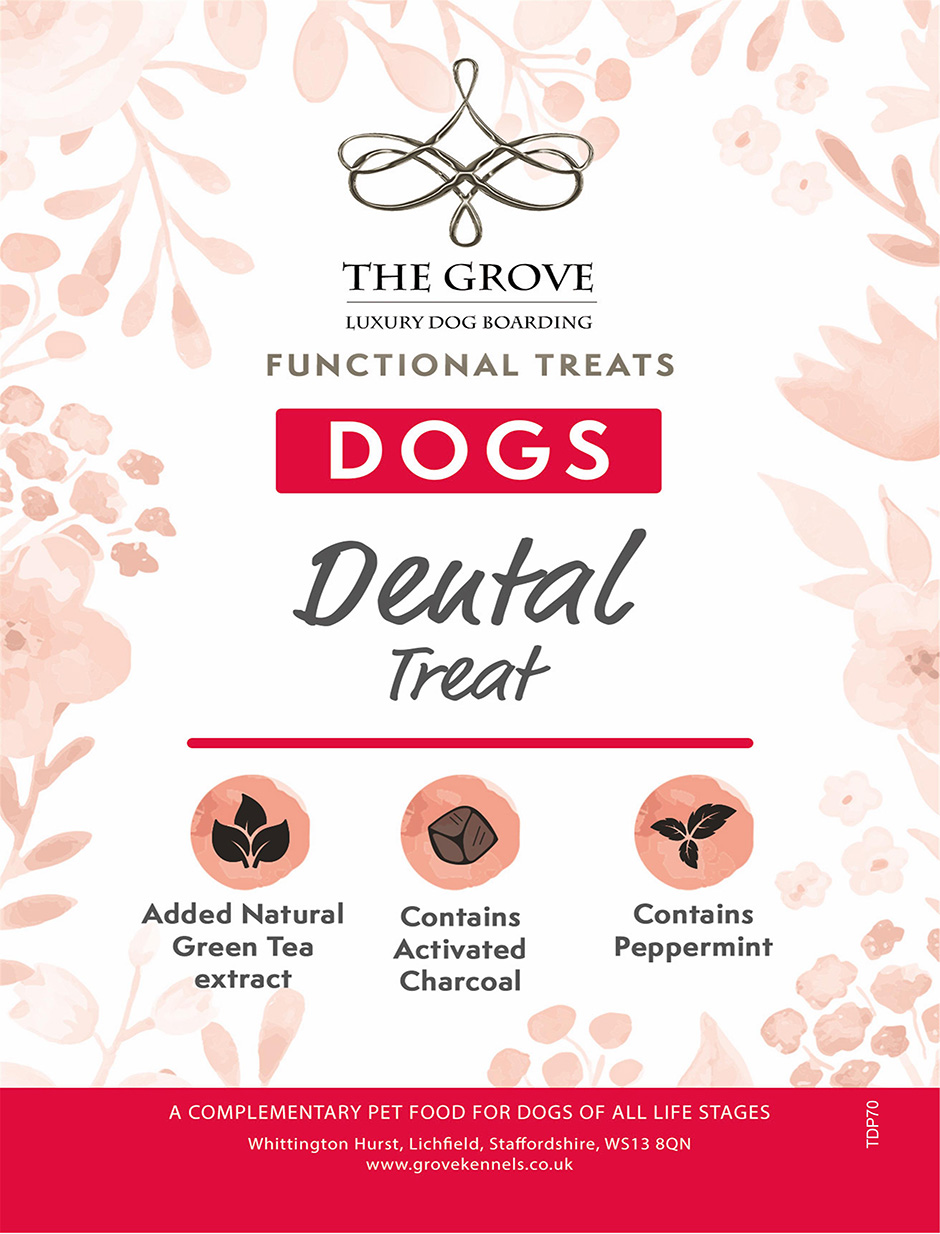 Calming Treats Label